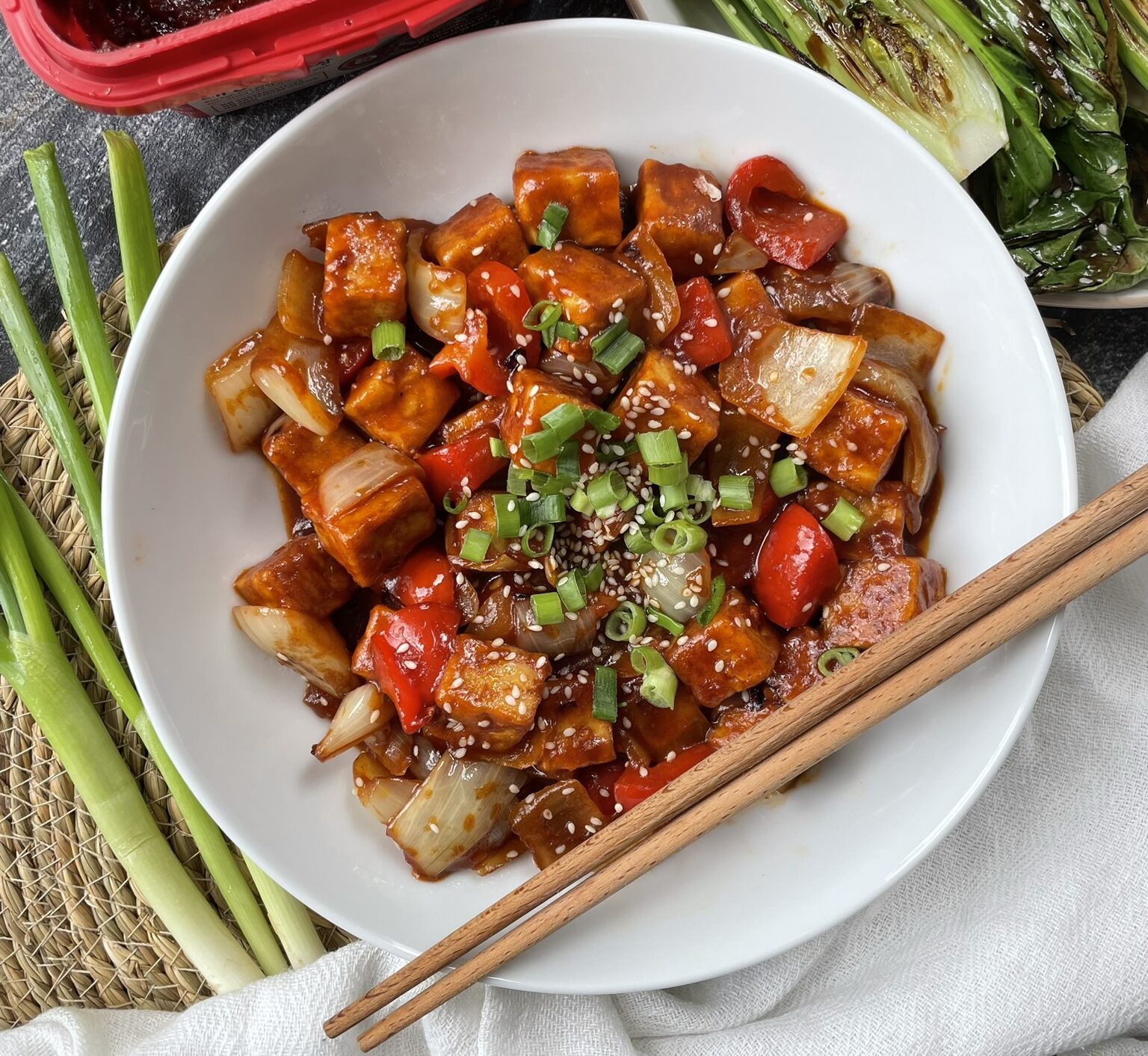 Read more about the article Gochujang Tempeh